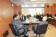 جلوه‌ای از نشست هیئت‌مدیره کانون خطوط لوله با رئیس صندوق‌ها