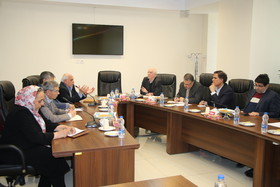 نشست مشترک رئیس و معاونان صندوق ها با رئیس و اعضای هئیت مدیره کانون تهران