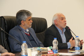 نشست مشترک رئیس و معاونان صندوق ها با رئیس و اعضای هئیت مدیره کانون تهران