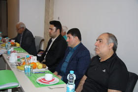 نشست هماهنگی سرپرست تیم های حاضر در هفتمین دوره مسابقات ورزشی بازنشستگان نفت