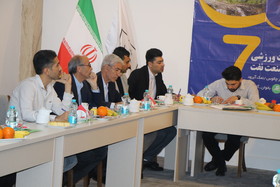 نشست هماهنگی سرپرست تیم های حاضر در هفتمین دوره مسابقات ورزشی بازنشستگان نفت