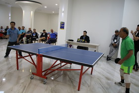 رقابت بازنشستگان در رشته تنیس روی میز