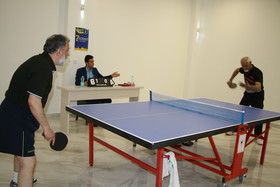 رقابت بازنشستگان در رشته تنیس روی میز