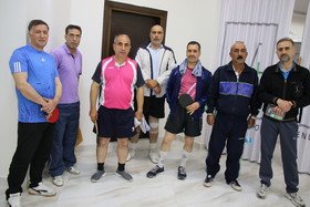 رقابت بازنشستگان در رشته تنیس روی میز