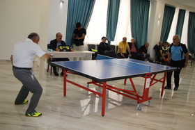 رقابت بازنشستگان در رشته تنیس روی میز