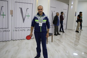 رقابت بازنشستگان در رشته تنیس روی میز