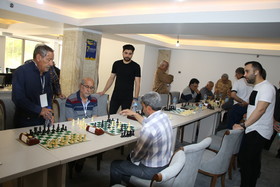رقابت بازنشستگان در رشته شطرنج در روز نخست مسابقات