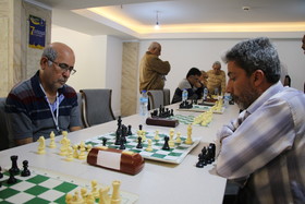 رقابت بازنشستگان در رشته شطرنج در روز نخست مسابقات