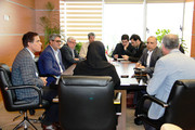 جلوه‌ای از نشست هیئت‌مدیره کانون شهرری با رئیس صندوق‌ها