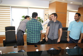 آیین معارفه سرپرست جدید فناوری اطلاعات و ارتباطات 