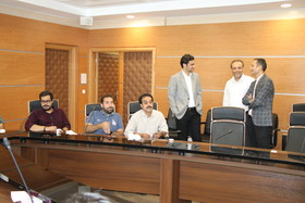 آیین معارفه سرپرست جدید فناوری اطلاعات و ارتباطات 