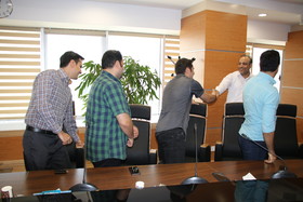 آیین معارفه سرپرست جدید فناوری اطلاعات و ارتباطات 