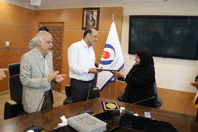 آیین معارفه سرپرست جدید فناوری اطلاعات و ارتباطات 