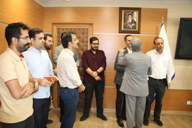 آیین معارفه سرپرست جدید فناوری اطلاعات و ارتباطات 