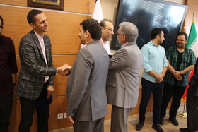 آیین معارفه سرپرست جدید فناوری اطلاعات و ارتباطات 