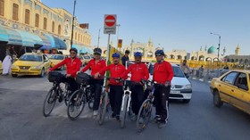 دوچرخه سواری/ بازنشستگان سرخس/ حرم تا حرم