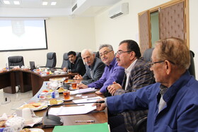 نشست اعضای هیات مدیره کانون مازندران با رییس صندوق ها