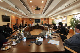 جلسه معارفه جناب آقای بیات رییس هیات رییسه