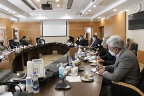 جلسه معارفه جناب آقای بیات رییس هیات رییسه