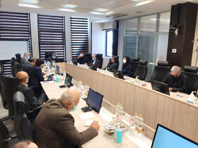 نشست رئیس هیات‌رئیسه با مدیران شرکت اهداف