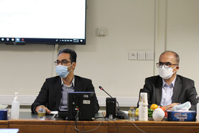 نشست رییس هیات رییسه با مدیران شرکت تاسیسات دریایی