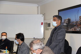 نشست رییس هیات رییسه با مدیران شرکت تاسیسات دریایی