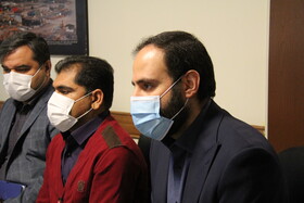 نشست رییس هیات رییسه با مدیران شرکت تاسیسات دریایی