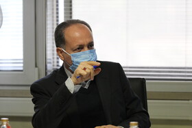 نشست رییس هیات رییسه با مدیران شرکت تاسیسات دریایی