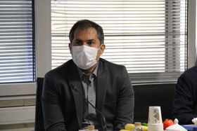 نشست رییس هیات رییسه با مدیران شرکت تاسیسات دریایی