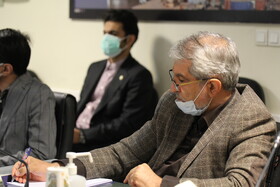 نشست رییس هیات رییسه با مدیران شرکت تاسیسات دریایی