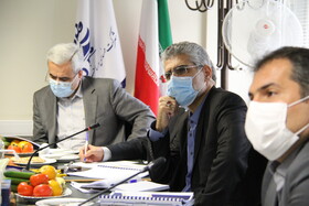 نشست رییس هیات رییسه با مدیران شرکت تاسیسات دریایی