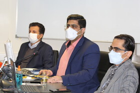 نشست رییس هیات رییسه با مدیران شرکت تاسیسات دریایی