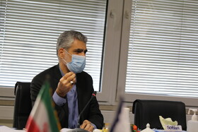 نشست رییس هیات رییسه با مدیران شرکت تاسیسات دریایی