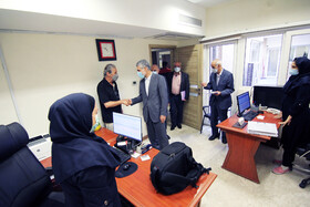 دیدار رئیس هیات رئیسه و رئیس صندوق ها از نمایندگی هویزه