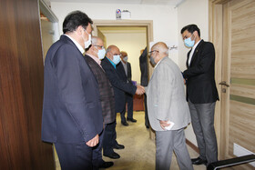 دیدار رئیس هیات رئیسه و رئیس صندوق ها از نمایندگی هویزه