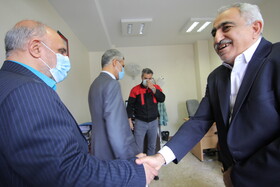 دیدار رئیس هیات رئیسه و رئیس صندوق ها از نمایندگی هویزه