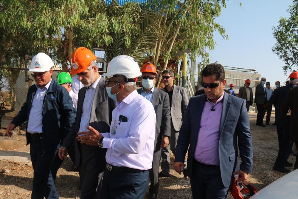 بازدید از پتروشیمی خارک