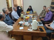 نشست معاون درمان با رئیس و اعضای هیئت مدیره کانون هرمزگان