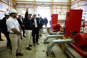 بازدید از طرح های در دست اجرا در غرب کشور