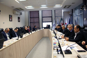 جلسه شورای عالی پروژه ها