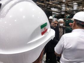 بازدید رئیس هیئت رئیسه از طرح های صندوق‌ ها در عسلویه