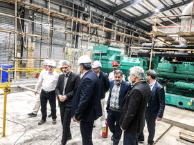 بازدید رئیس هیئت رئیسه از طرح های صندوق‌ ها در عسلویه