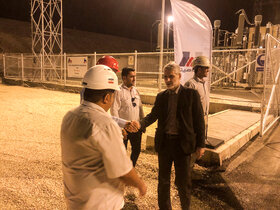 بازدید رئیس هیئت رئیسه از طرح های صندوق‌ ها در عسلویه