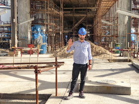 بازدید رئیس هیئت رئیسه از طرح های صندوق‌ ها در عسلویه