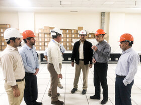 بازدید رئیس هیئت رئیسه از طرح های صندوق‌ ها در عسلویه