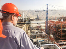 بازدید رئیس هیئت رئیسه از طرح های صندوق‌ ها در عسلویه