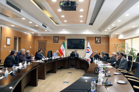 دیدار و گفتگوی اعضای هیئت‌اجرایی با رئیس هیئت‌رئیسه و رئیس صندوق‌ها