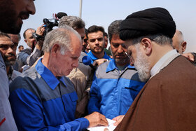 بازدید رئیس جمهوری از ایران ال ان جی