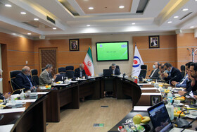 گزارش شرکت پتروشیمی خارک در نشست هیئت رئیسه صندوق ها