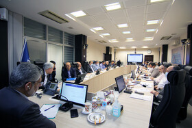 چهل و چهارمین جلسه شورای عالی پروژه ها